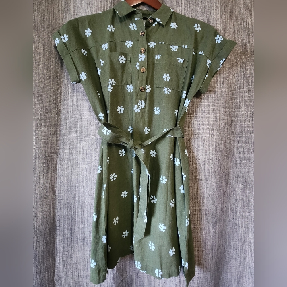 Womens linen dress